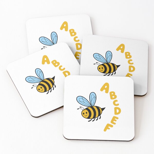 Item preview, Spelling Bee ABC – Funny Bee Design designed and sold by AleksandraJac05.