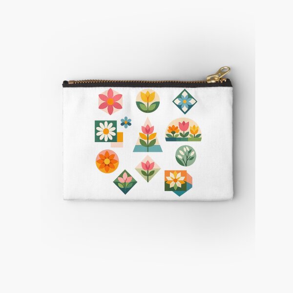 Item preview, Geometric Flowers – Modern Spring T-Shirt Design | Clean & Minimal Floral Style, Pastel Colors designed and sold by CoolContent Factory.