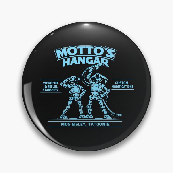 Item preview, Motto's Hanger - Refueling Salute - Blue Print Blue designed and sold by VoglR.