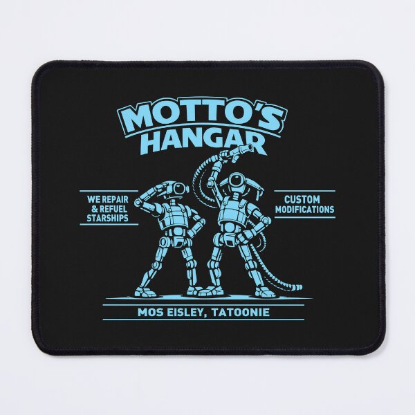 Item preview, Motto's Hanger - Refueling Salute - Blue Print Blue designed and sold by VoglR.