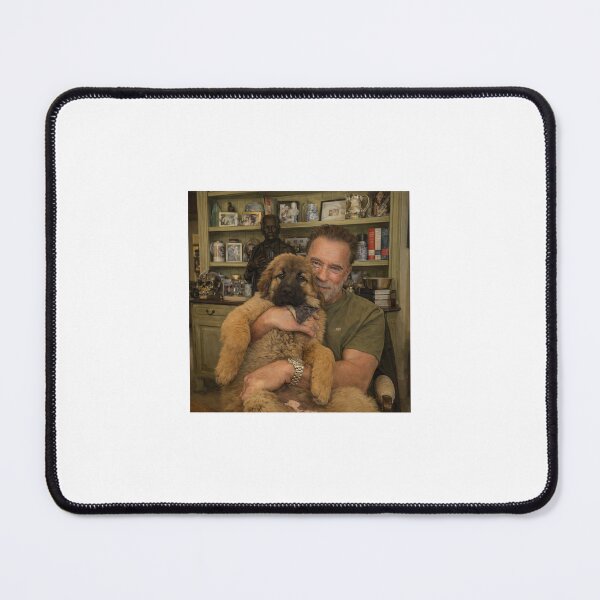 Item preview, Arnold and his puppy in a warm embrace designed and sold by donchago.
