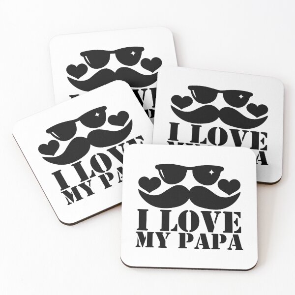 Item preview, I Love My Papa - Cute Father's Day Family Hero Papa Gift designed and sold by FuzionRaptor.