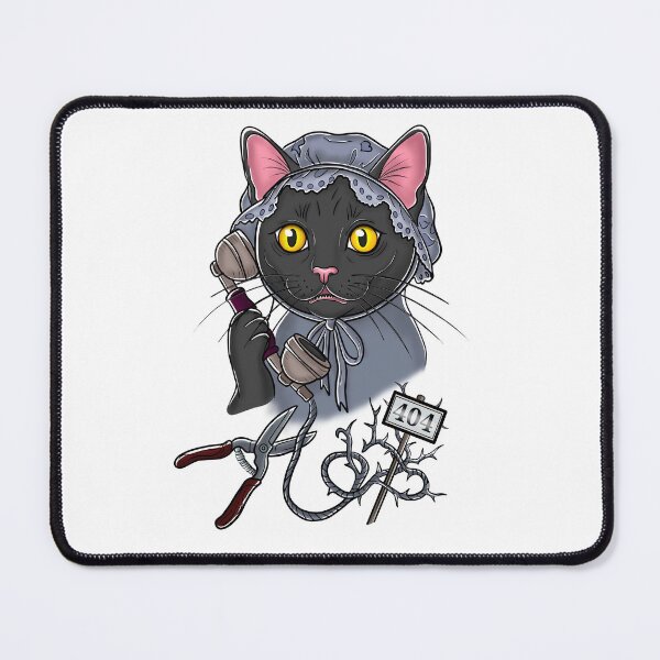 Item preview, Funny 404 Error Cat – Tech Support Gone Wrong Black Cat Design designed and sold by BlackCat Vibe.