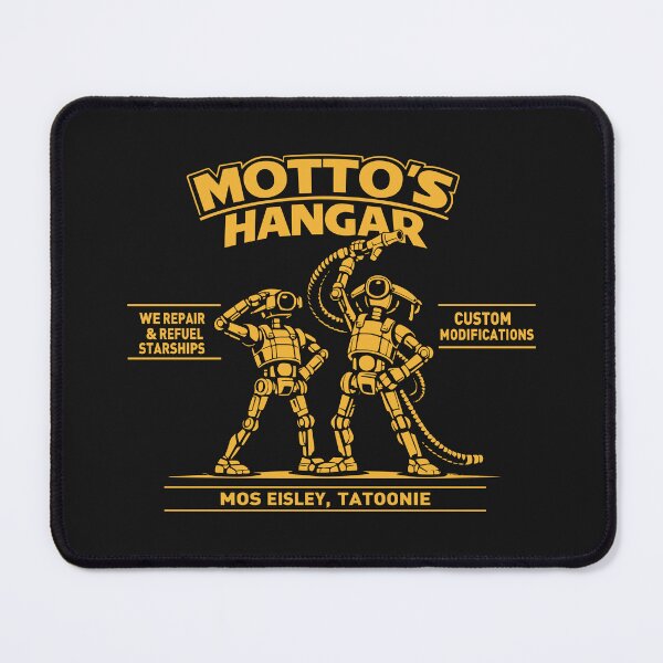 Item preview, Motto's Hanger - Refueling Salute - Yellow designed and sold by VoglR.