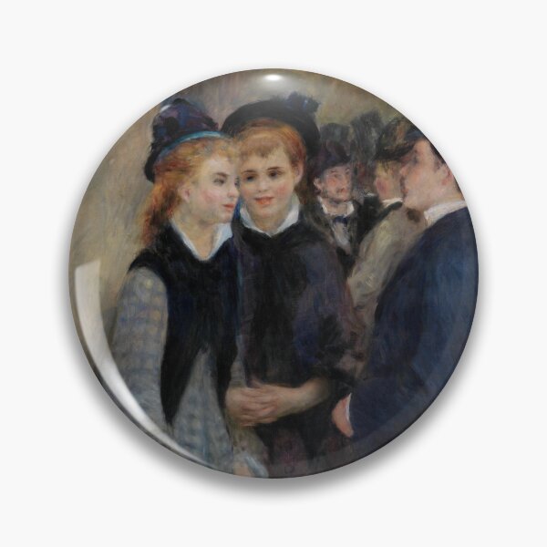 Item preview, Leaving the Conservatory La Sortie Du Conservatoire by Pierre-Auguste Renoir: Parisian Impressionist Poster designed and sold by artofuniverse.