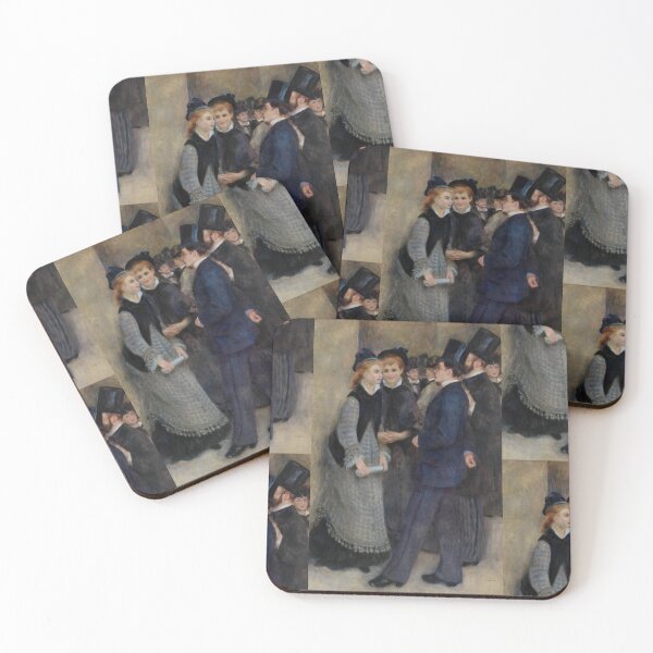 Item preview, Leaving the Conservatory La Sortie Du Conservatoire by Pierre-Auguste Renoir: Parisian Impressionist Poster designed and sold by artofuniverse.