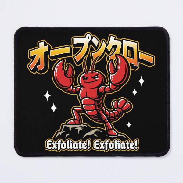 Item preview, OpenClaw Exfoliate Katakana Design designed and sold by Rokoyo Prints.