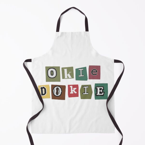 Item preview, okie dokie - ransom style lettering artwork designed and sold by retrocreations|.