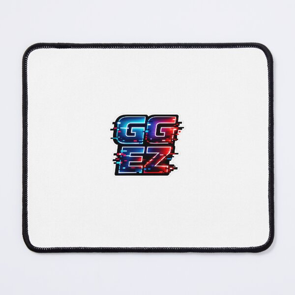 Item preview, GG EZ Sticker – Neon Glitch Gaming Meme, Esports Gamer Slang Sticker, Cyberpunk Gaming Design designed and sold by NexArtify.