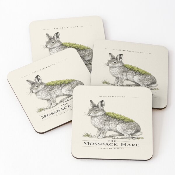 Item preview, RELIC BEAST No. 04: THE MOSSBACK HARE Natural History designed and sold by POD DYNASTY.