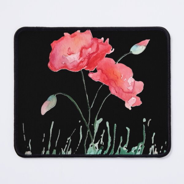 Item preview, Red Poppies  designed and sold by Serene Strokes Art.