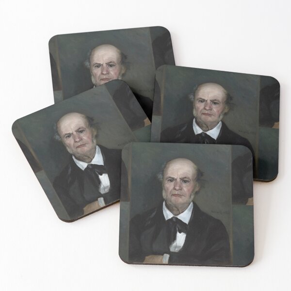Item preview, Leonard Renoir the Artists Father by Pierre-Auguste Renoir: Classic Portrait Poster designed and sold by artofuniverse.