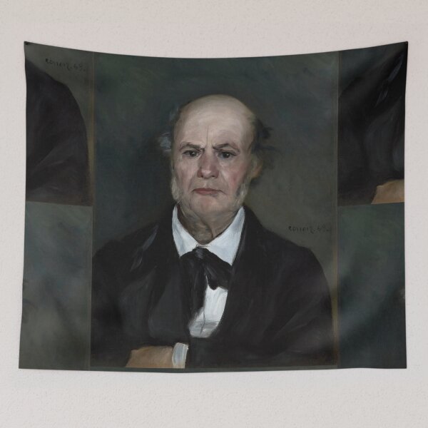 Item preview, Leonard Renoir the Artists Father by Pierre-Auguste Renoir: Classic Portrait Poster designed and sold by artofuniverse.