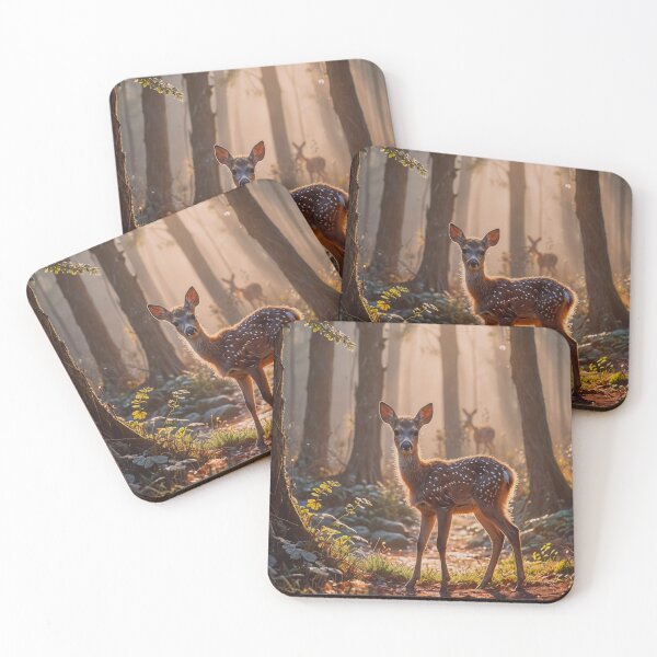 Item preview, Deer in Forest  designed and sold by BeautifulVirtues.