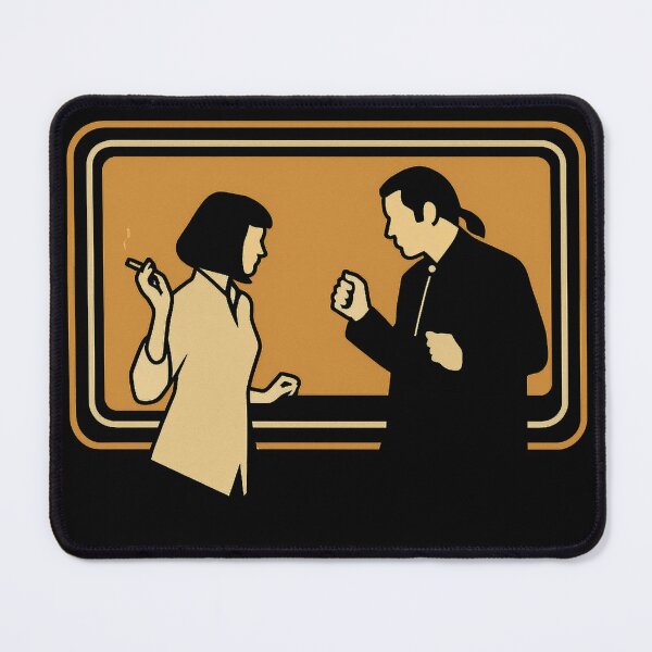 Item preview, Vincent & Mia Dance – Retro Jack Rabbit Slim’s Tribute Shirt designed and sold by DiamondSkyShirt.