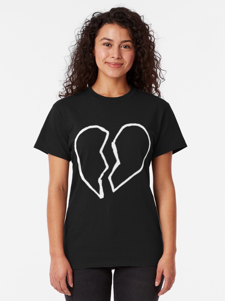 "XXXTENTACION - Broken Heart tattoo" T-shirt by Marshmalloww | Redbubble