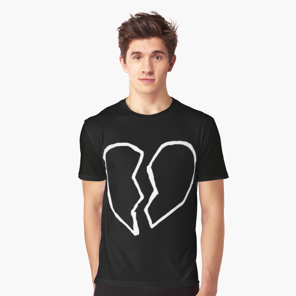 "XXXTENTACION - Broken Heart tattoo" T-shirt by Marshmalloww | Redbubble