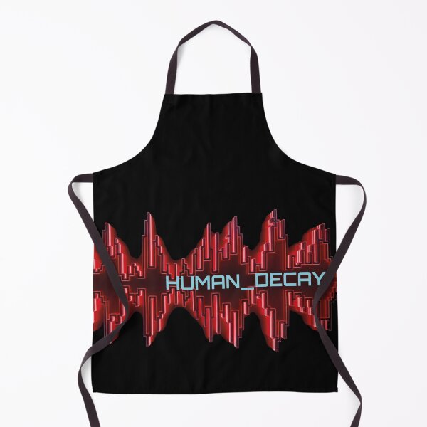 Item preview, Red Glitch Soundwave "HUMAN_DECAY" Terminal Art designed and sold by TatianaPri.