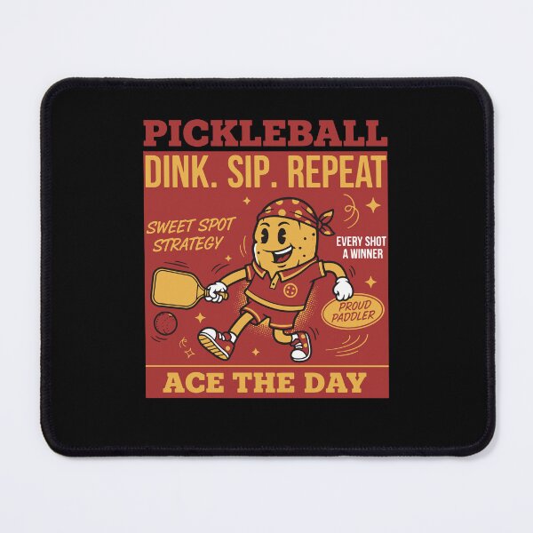 Item preview, Pickleball Dink Sip Repeat Funny Player Love designed and sold by LuminOrb.