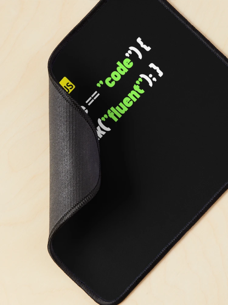 Thumbnail 2 von 5, Mauspad, Niedliches JavaScript designt und verkauft von Blueberriesandbots.