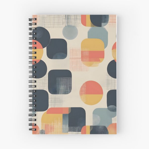 Item preview, Vintage Organic Geometric Abstract Retro Fashion Print designed and sold by NK-Studios .