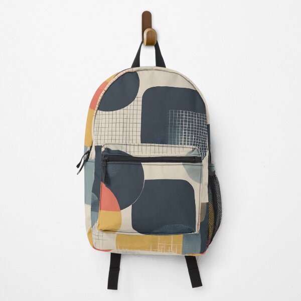 Item preview, Vintage Organic Geometric Abstract Retro Fashion Print designed and sold by NK-Studios .