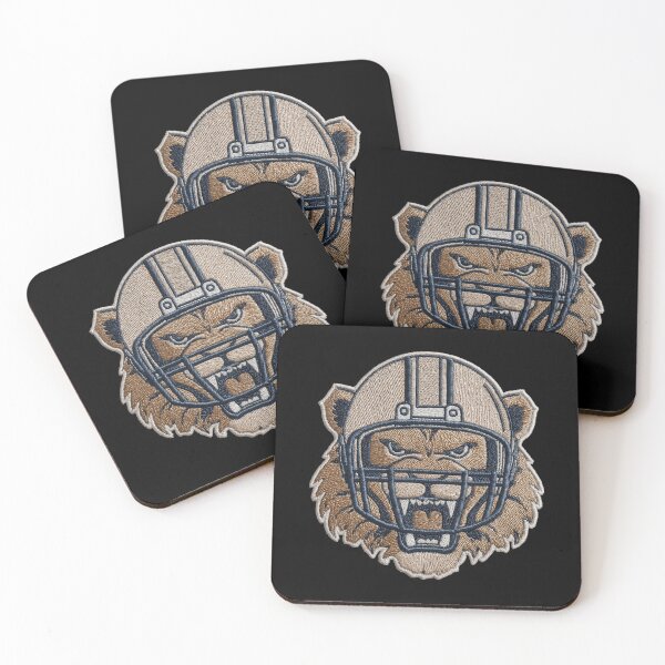 Item preview, Football Lion Patch Embroidery Fabric Stitched Patch designed and sold by HappyPatchClub.