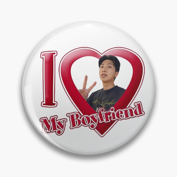 Item preview, Kim Namjoon - I Love My Boyfriend designed and sold by Dooby's Bizarre .