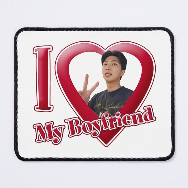 Item preview, Kim Namjoon - I Love My Boyfriend designed and sold by Dooby's Bizarre .