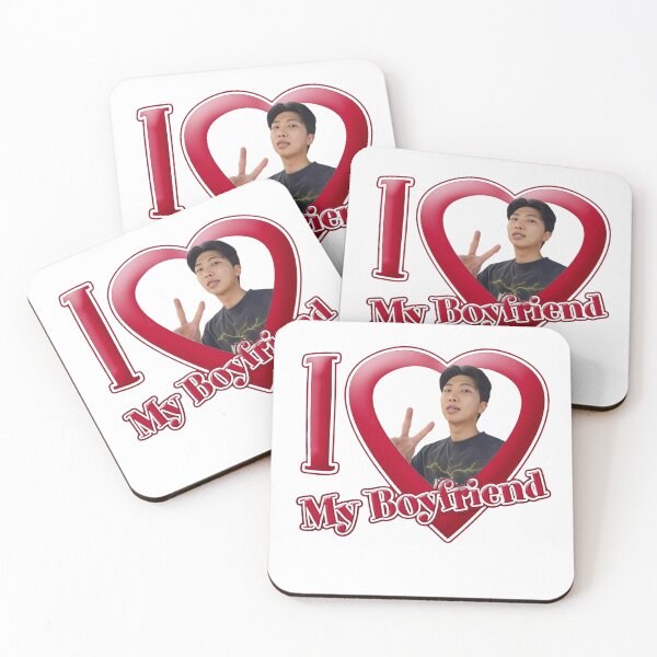 Item preview, Kim Namjoon - I Love My Boyfriend designed and sold by Dooby's Bizarre .