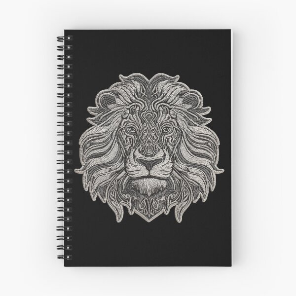 Item preview, Lion Head Patch Embroidery Fabric Stitched Patch designed and sold by HappyPatchClub.
