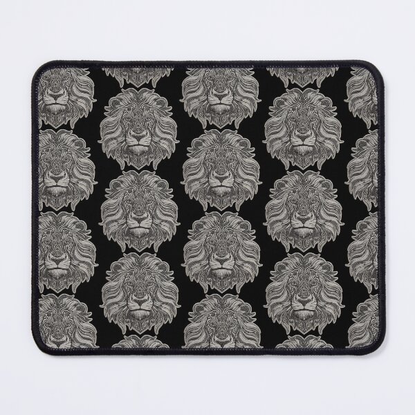 Item preview, Lion Head Patch Embroidery Fabric Stitched Patch designed and sold by HappyPatchClub.
