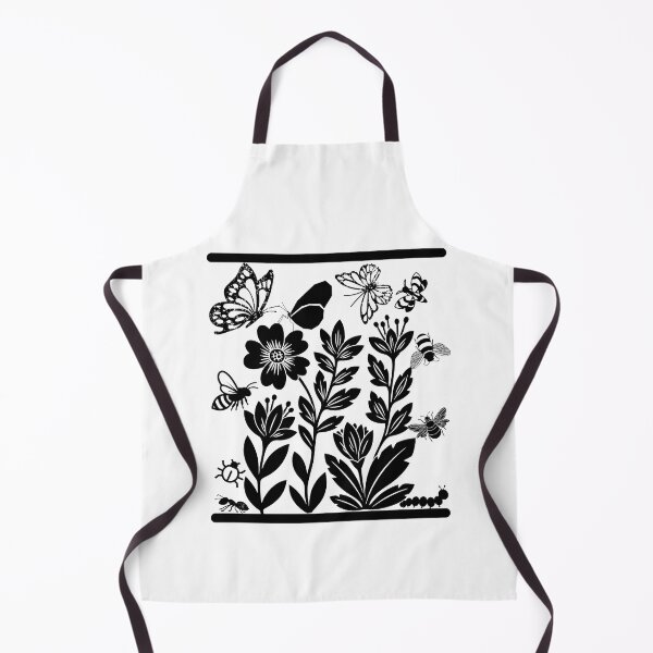 Item preview, The Pollinator’s Sanctuary: Hand-Pressed Woodcut Style Design designed and sold by EarthArtDesigns.