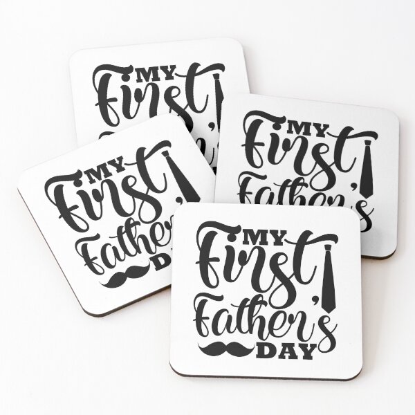 Item preview, My First Father's Day - New Dad Milestone Hero Cute Family Gift designed and sold by FuzionRaptor.