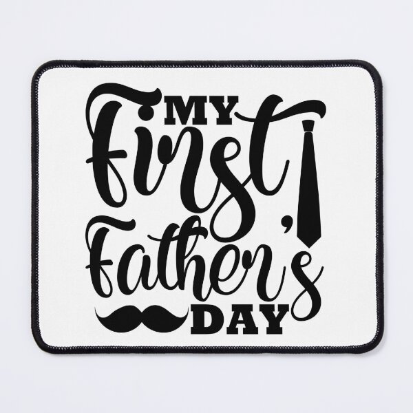 Item preview, My First Father's Day - New Dad Milestone Hero Cute Family Gift designed and sold by FuzionRaptor.