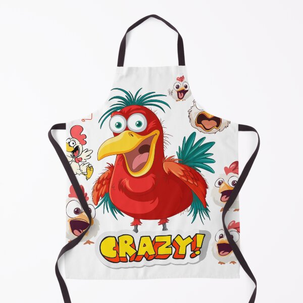 Item preview, Crazy Chicken Lady Funny Farm Shirt – Chicken Lover Gift, Backyard Hen Mom Humor, Cute Poultry Design designed and sold by Anasalseady.