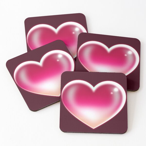 Item preview, Cute Heart Pink designed and sold by DrowningBeauty.