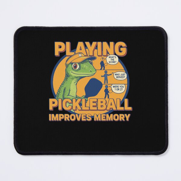 Item preview, Pickleball Playing Improves Memory Funny Player designed and sold by LuminOrb.