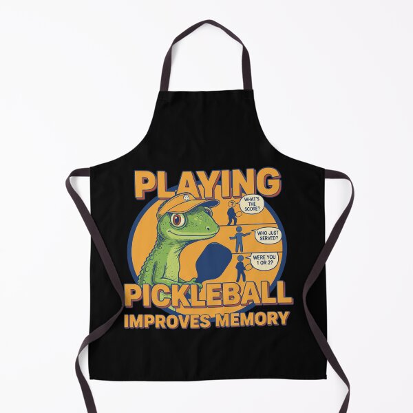 Item preview, Pickleball Playing Improves Memory Funny Player designed and sold by LuminOrb.