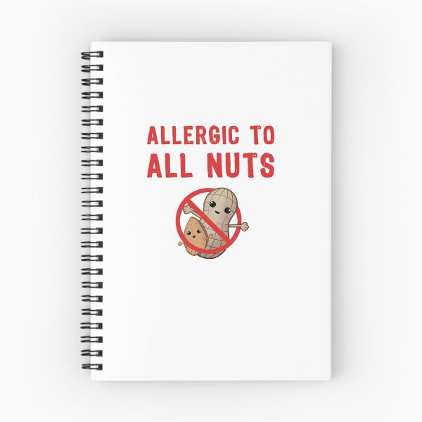Item preview, Allergic to Nuts - Tree Nut Allergy designed and sold by tealbubble.