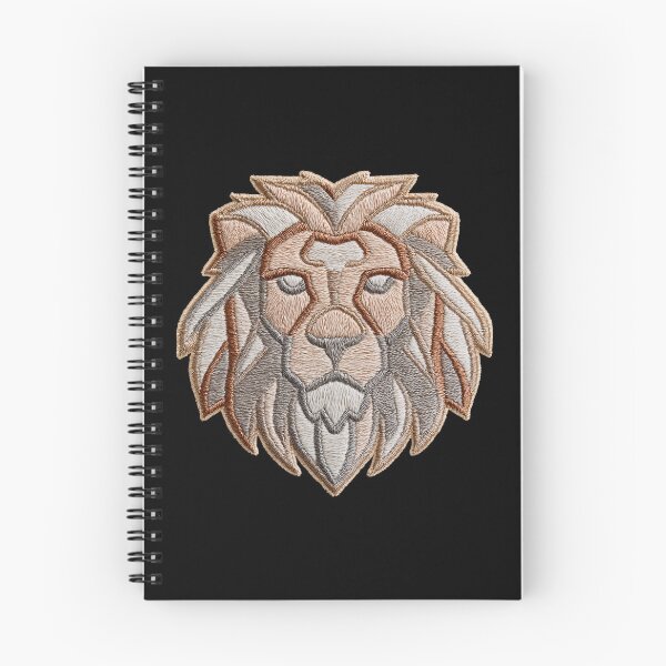 Item preview, Lion Head Patch Embroidery Fabric Stitched Patch designed and sold by HappyPatchClub.