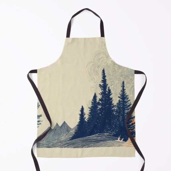 Item preview, Trees and mountains in nature designed and sold by anytka.