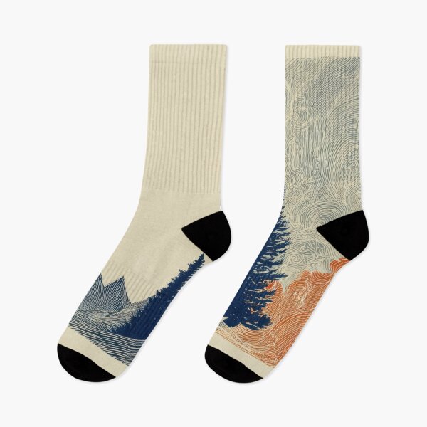 Item preview, Trees and mountains in nature designed and sold by anytka.