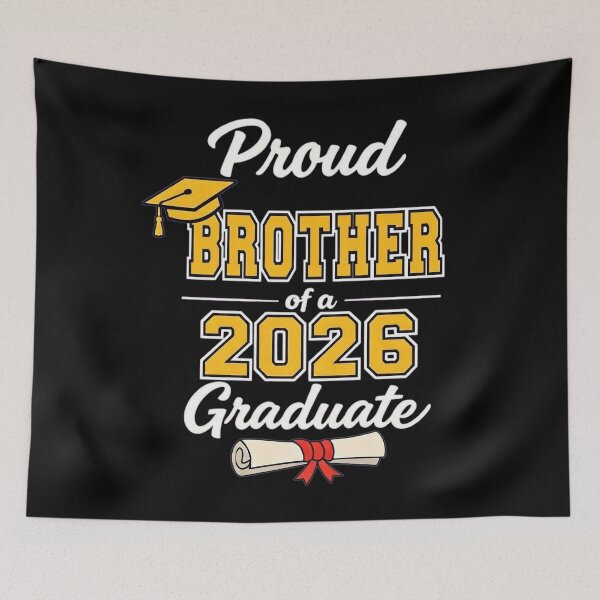 Item preview, Proud Brother Of A 2026 Graduate Class of 2026 Graduation Family designed and sold by clothesy7.