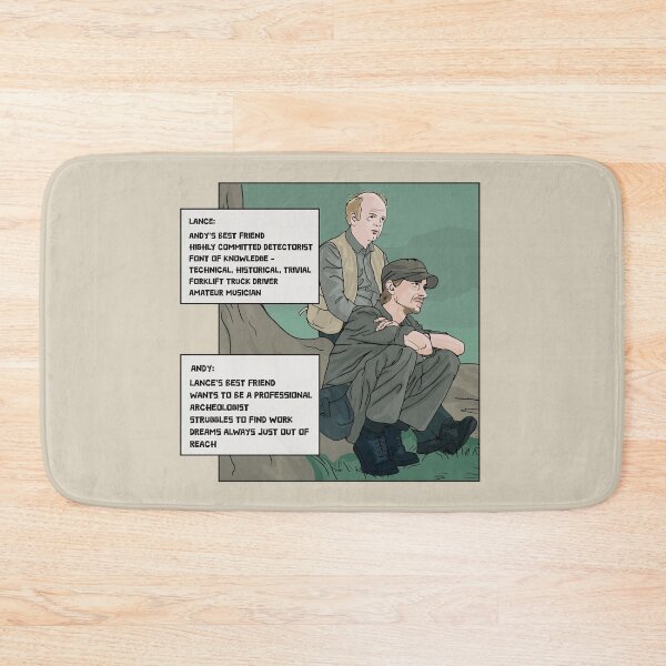 Item preview, Detectorists Lance and Andy designed and sold by Unhinged Heather.