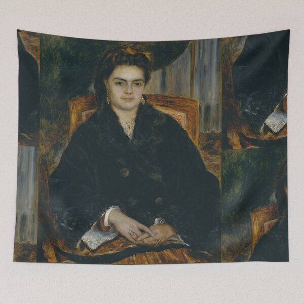 Item preview, Madame Edouard Bernier by Pierre-Auguste Renoir: Impressionist Portrait Poster designed and sold by artofuniverse.