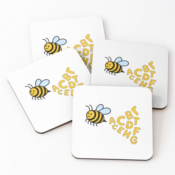 Item preview, Spelling Bee ABC – Funny Bee Design designed and sold by AleksandraJac05.