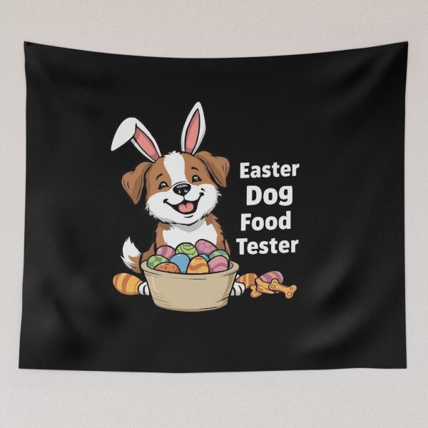 Item preview, Dog food tester Easter edition  designed and sold by YourTrendyTees.
