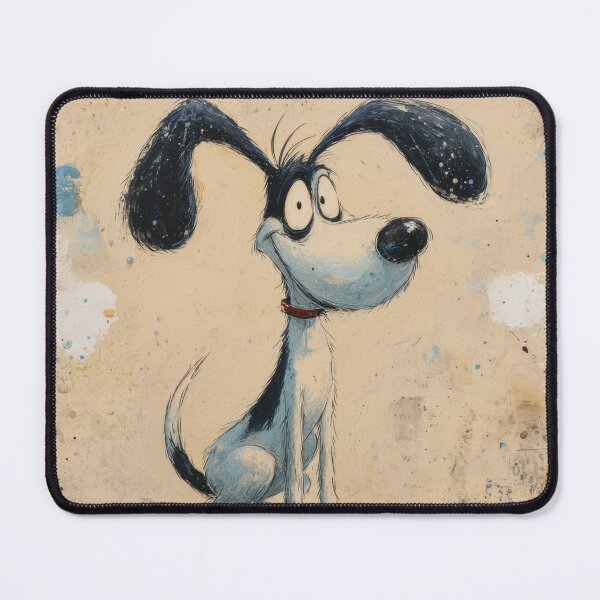 Item preview, Dog with big ears and happy face designed and sold by anytka.