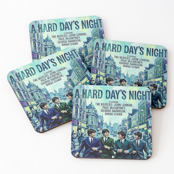 Item preview, The Fab Four on the Run: A Hard Day's Night Tribute designed and sold by Art's Diner.